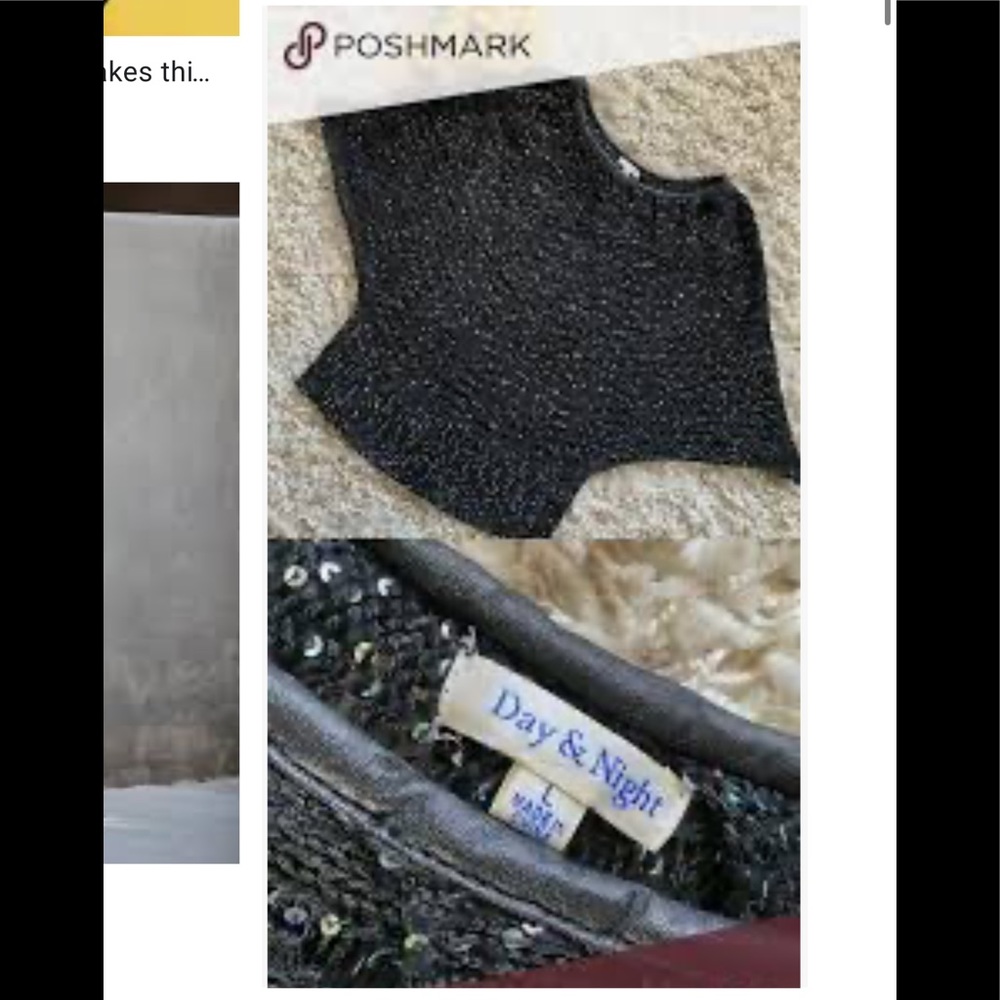 Adorable multicolored sequin sweater